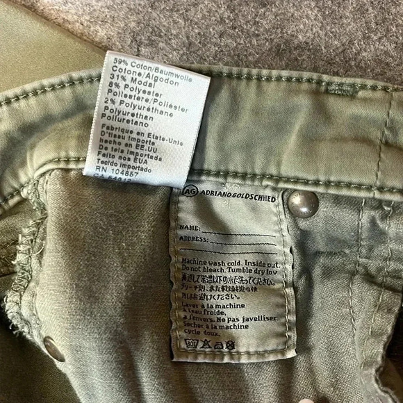 AG The Farrah Skinny Crop, High Rise, 25. - Picture 11 of 13